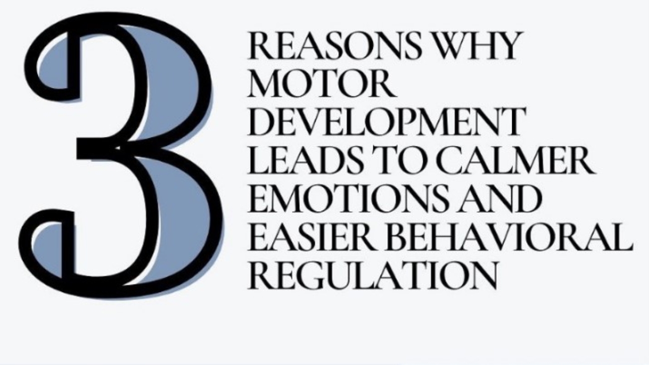 3 Reasons Why Motor Development -Banner